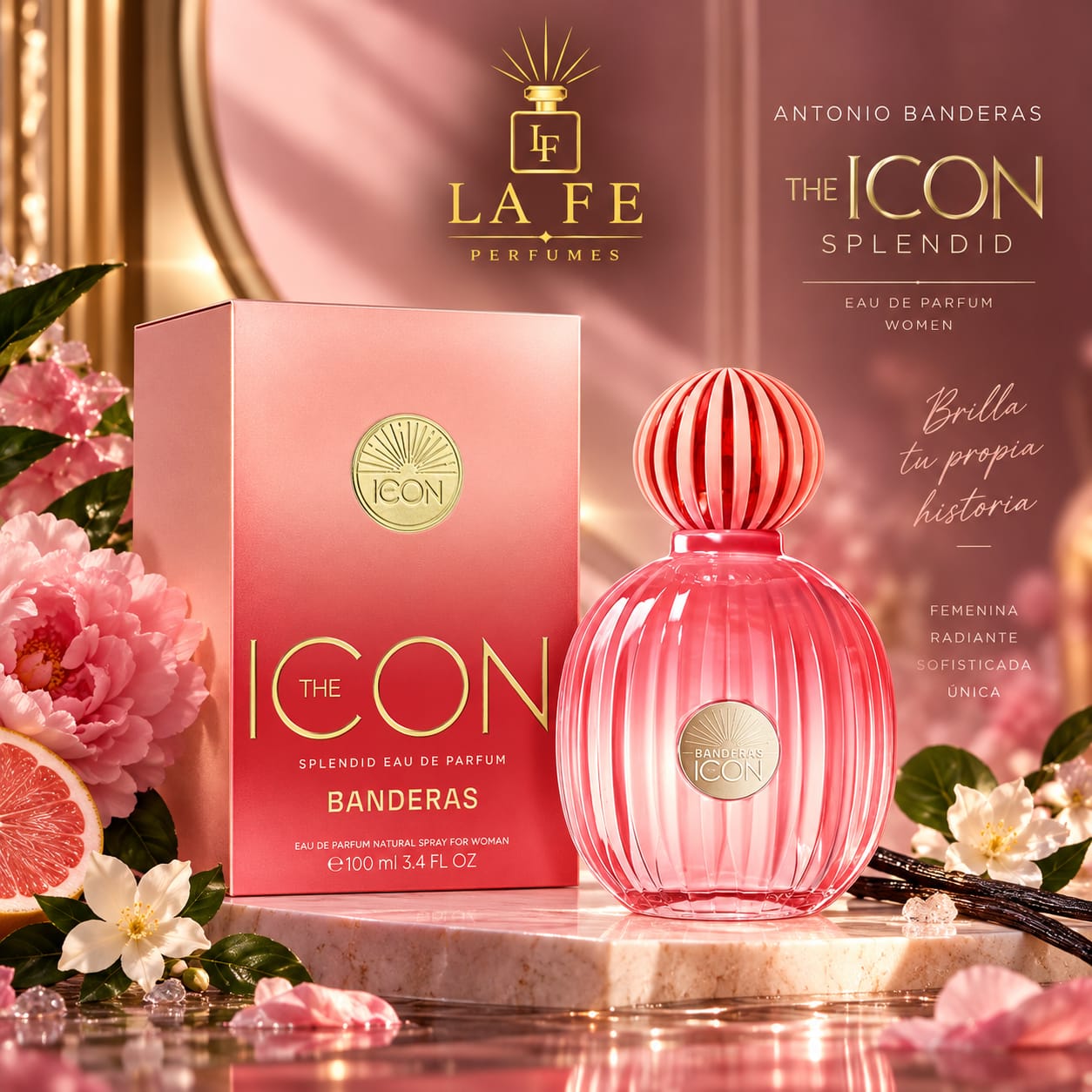 Antonio Banderas The Icon Splendid Women 100ml EDP